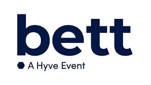 Bett event logo, an annual global education technology show.