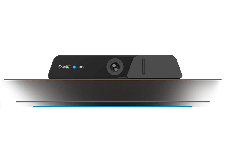 SMART UHD 120 camera for high-resolution video conferencing.
